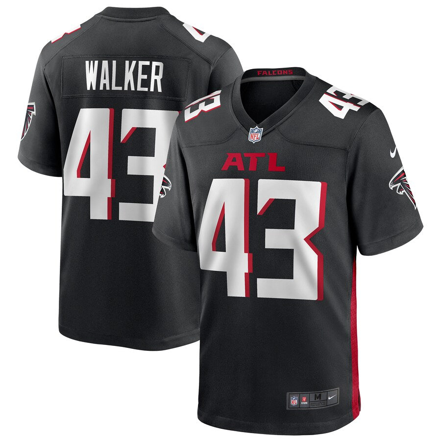Atlanta Falcons Mykal Walker Game Black Football Jersey product image