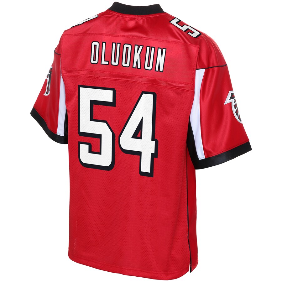 Atlanta Falcons Foyesade Oluokun Pro Line Big & Tall Red Football Jersey product image