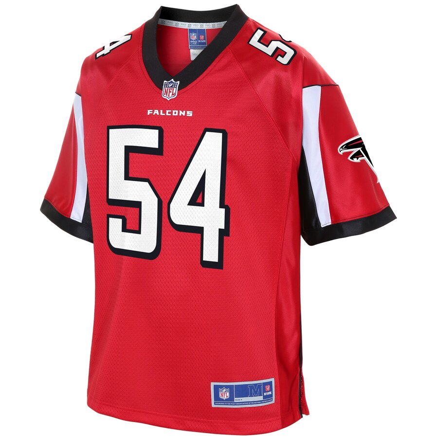 Atlanta Falcons Foyesade Oluokun Pro Line Big & Tall Red Football Jersey product image
