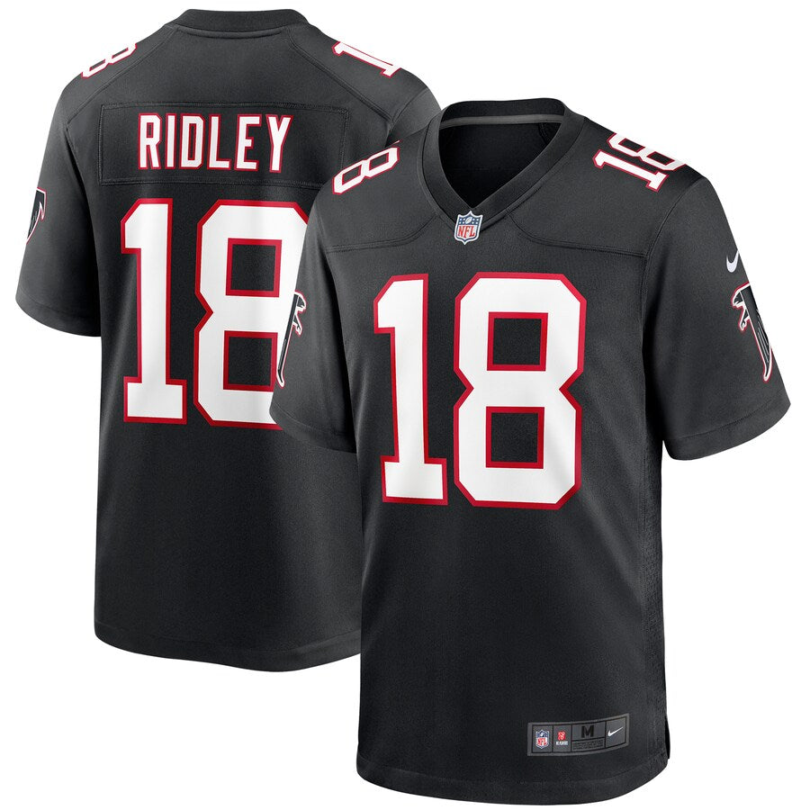 Atlanta Falcons Calvin Ridley Throwback Game Black Football Jersey product image