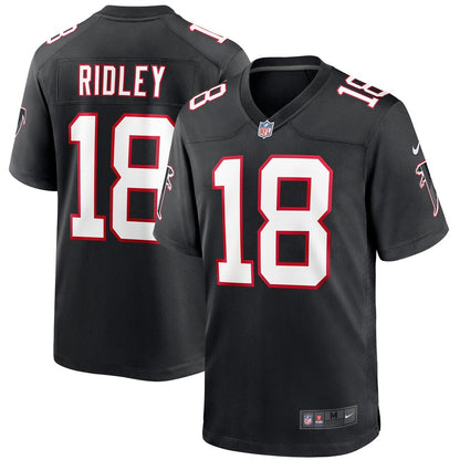 Atlanta Falcons Calvin Ridley Throwback Game Black Football Jersey product image