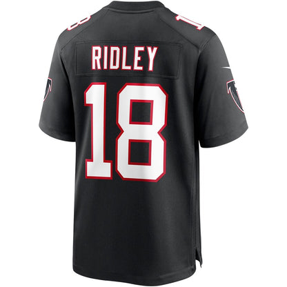 Atlanta Falcons Calvin Ridley Throwback Game Black Football Jersey product image