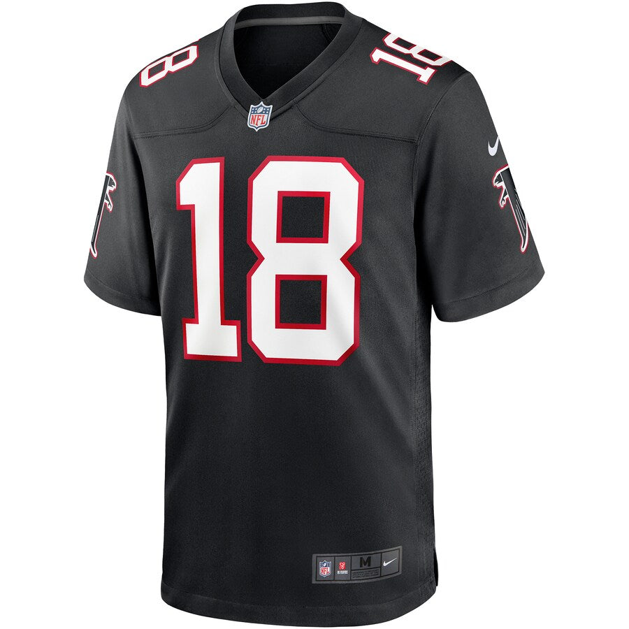 Atlanta Falcons Calvin Ridley Throwback Game Black Football Jersey product image