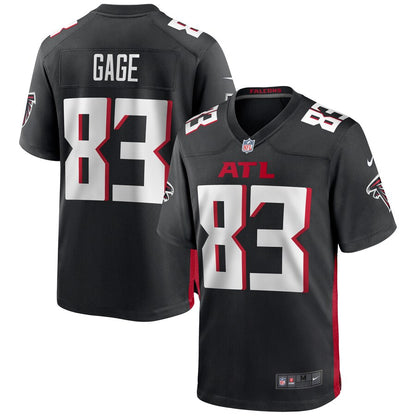 Atlanta Falcons Russell Gage Game Black Football Jersey product image