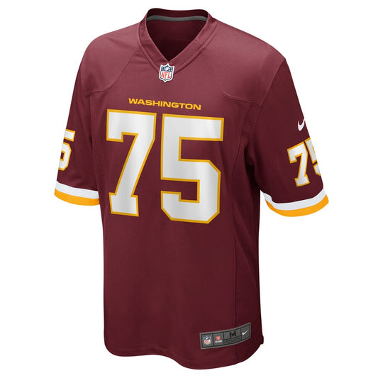 Brandon Scherff Washington Football Team Burgundy Game Jersey rtj football 4639
