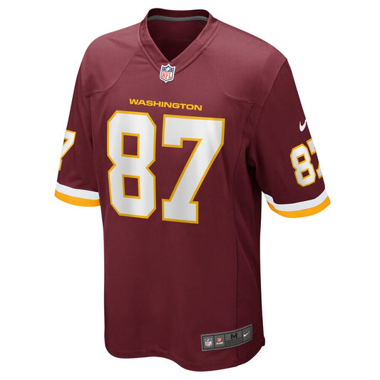 Jeremy Sprinkle Washington Football Team Burgundy Game Jersey rtj football 4649