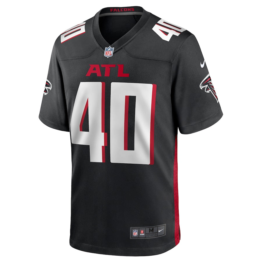 Atlanta Falcons Keith Smith Game Black Football Jersey product image