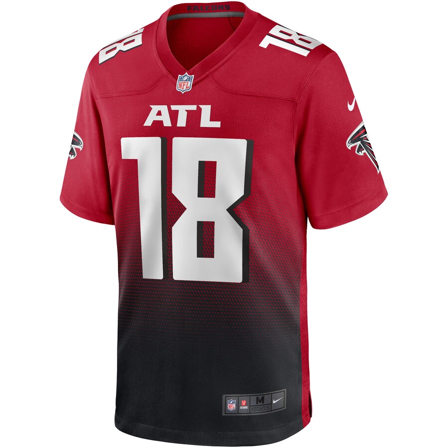 Atlanta Falcons Calvin Ridley Alternate Game Red Football Jersey product image