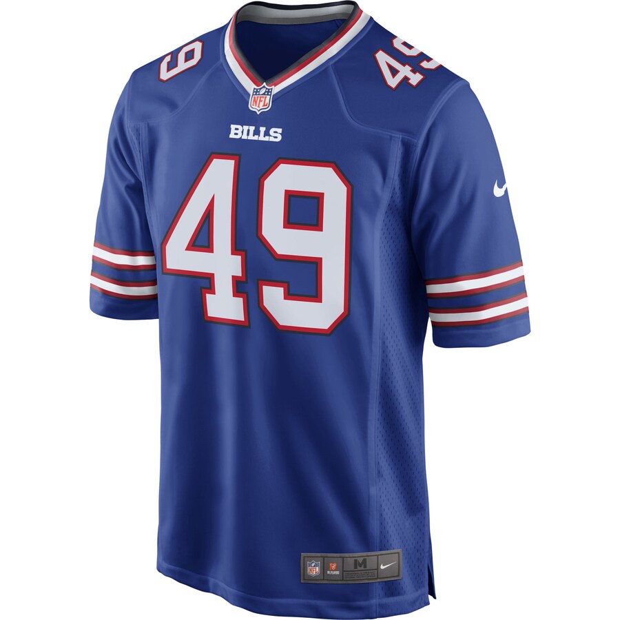 Buffalo Bills Tremaine Edmunds Game Royal Football Jersey product image
