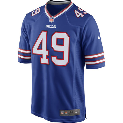Buffalo Bills Tremaine Edmunds Game Royal Football Jersey product image