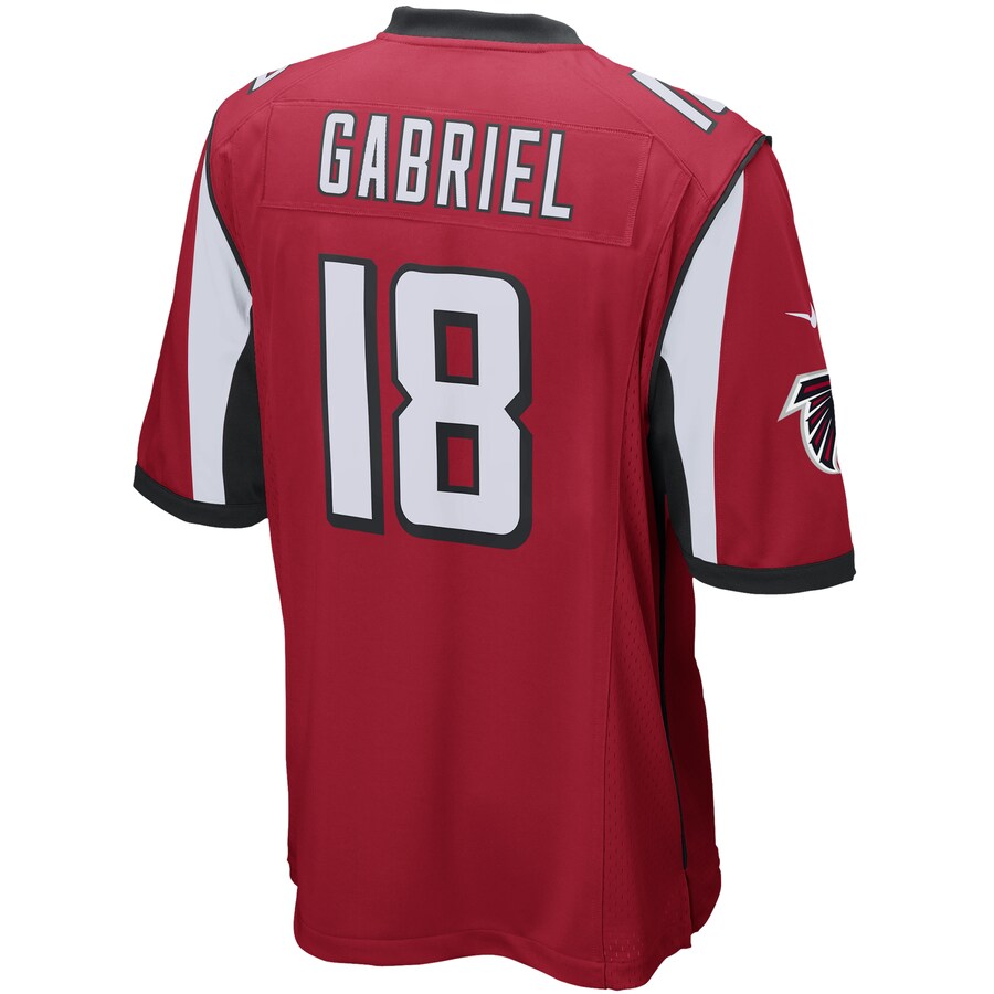 Atlanta Falcons Taylor Gabriel Game Red Football Jersey product image