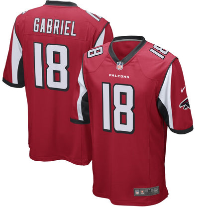 Atlanta Falcons Taylor Gabriel Game Red Football Jersey product image