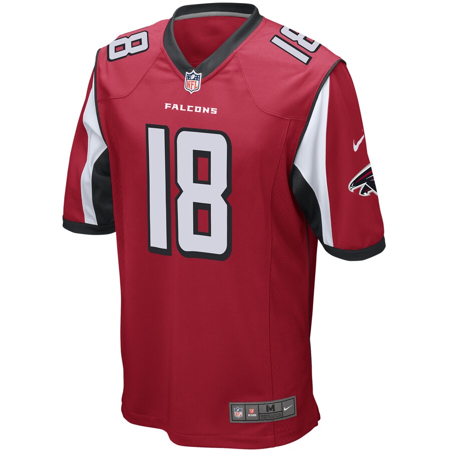 Atlanta Falcons Taylor Gabriel Game Red Football Jersey product image