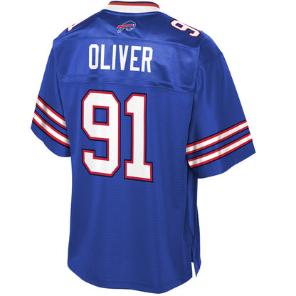 Buffalo Bills Ed Oliver Pro Line Big & Tall Royal Football Jersey product image