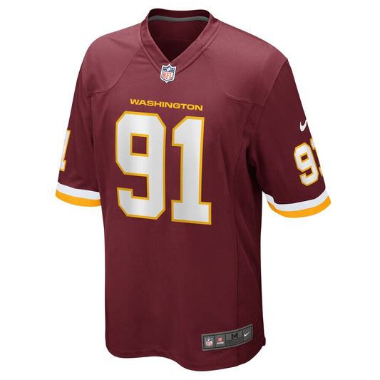 Washington Football Team Ryan Kerrigan Burgundy Game Jersey rtj football 4603