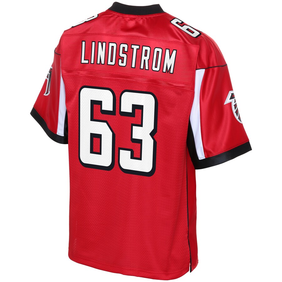 Atlanta Falcons Chris Lindstrom Pro Line Big & Tall Red Football Jersey product image