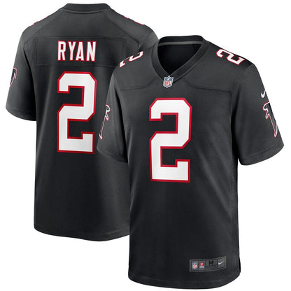 Atlanta Falcons Matt Ryan Throwback Game Black Football Jersey product image
