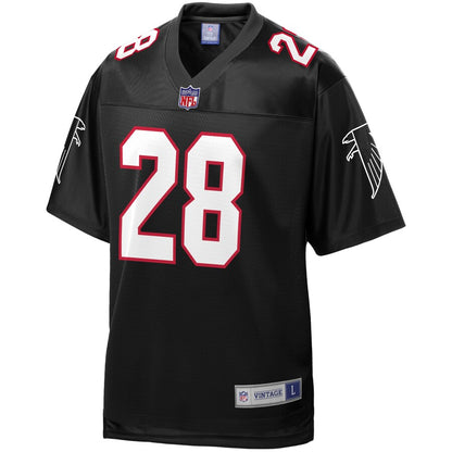 Atlanta Falcons Warrick Dunn Pro Line Black Football Jersey product image