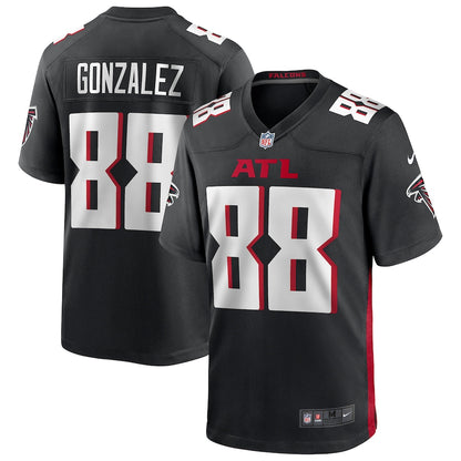 Atlanta Falcons Tony Gonzalez Game Black Football Jersey product image