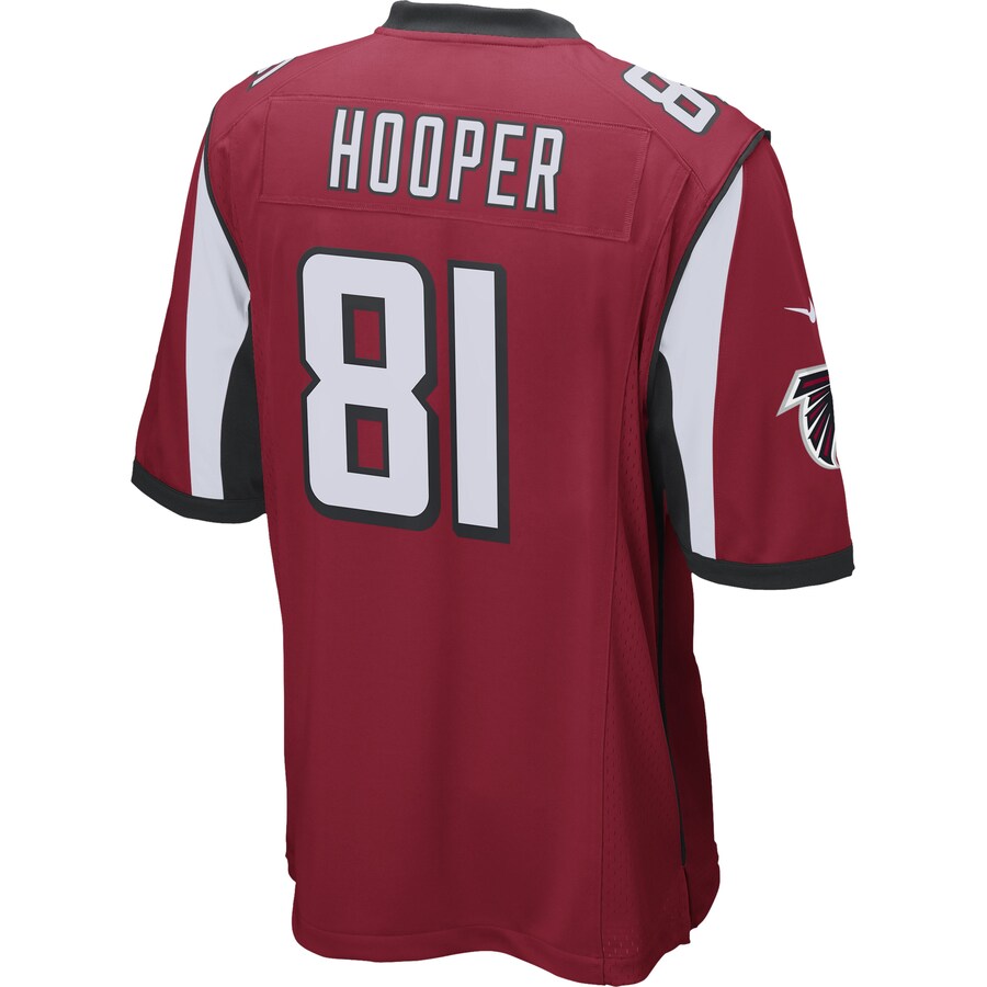 Atlanta Falcons Austin Hooper Game Red Football Jersey product image