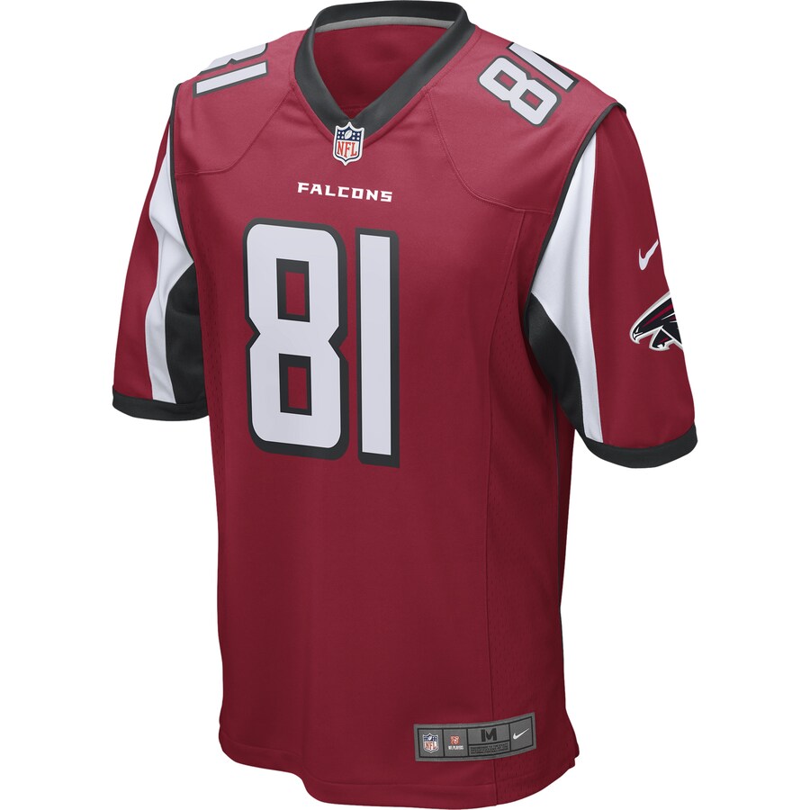 Atlanta Falcons Austin Hooper Game Red Football Jersey product image