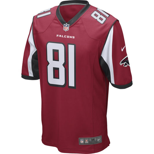 Atlanta Falcons Austin Hooper Game Red Football Jersey product image