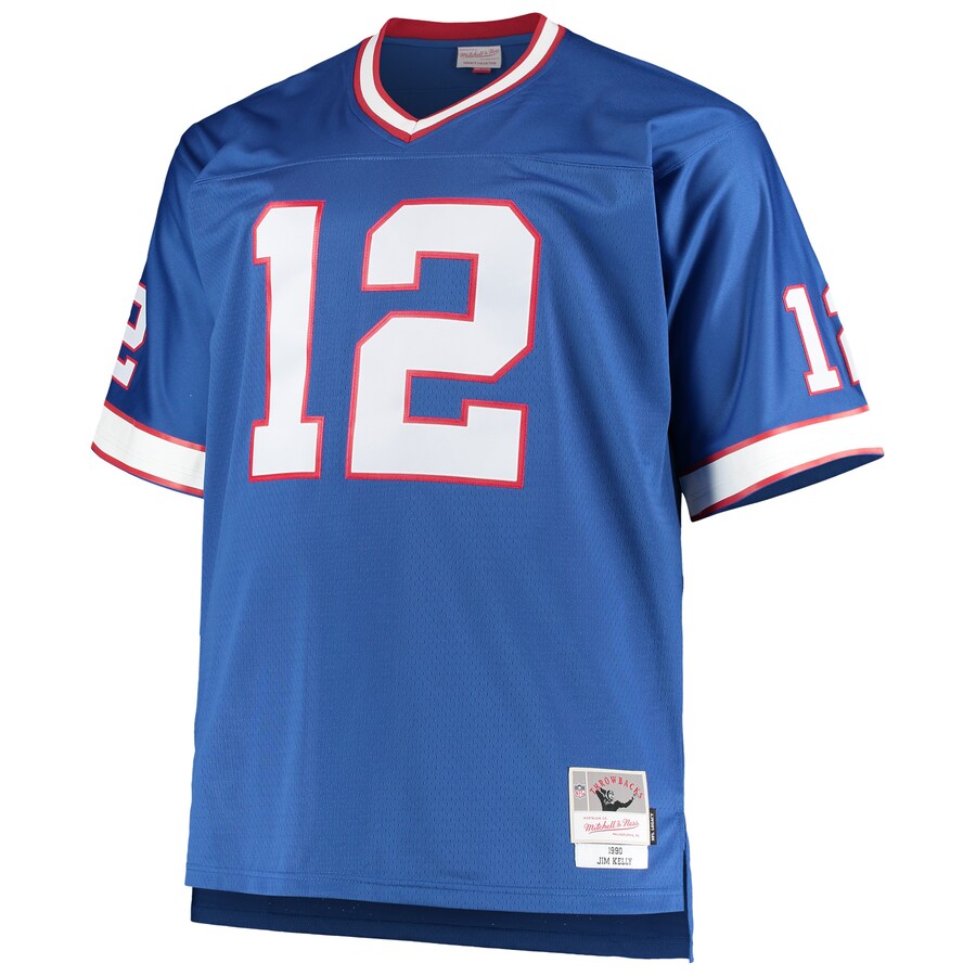 Buffalo Bills Jim 1990 Big & Tall Royal Football Jersey product image
