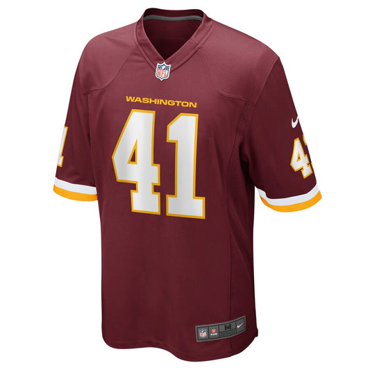 J.D. McKissic Washington Football Team Burgundy Game Jersey rtj football 4635