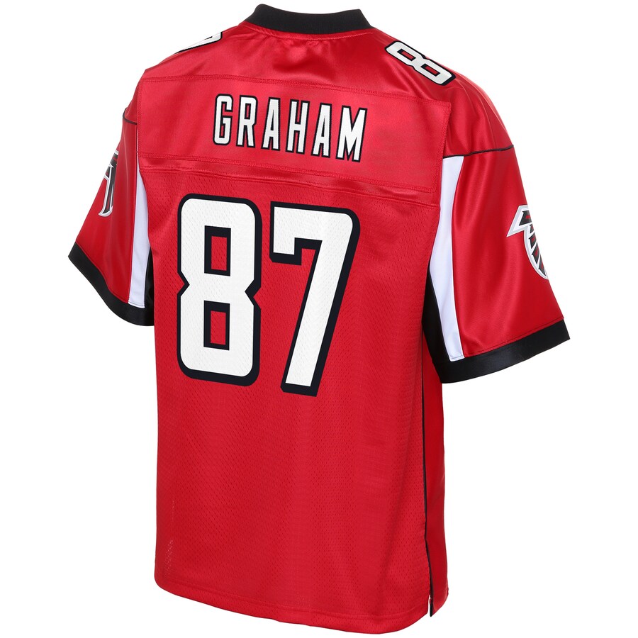 Atlanta Falcons Jaeden Graham Pro Line Big & Tall Red Football Jersey product image
