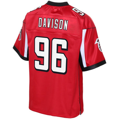 Atlanta Falcons Tyeler Davison Pro Line Big & Tall Red Football Jersey product image