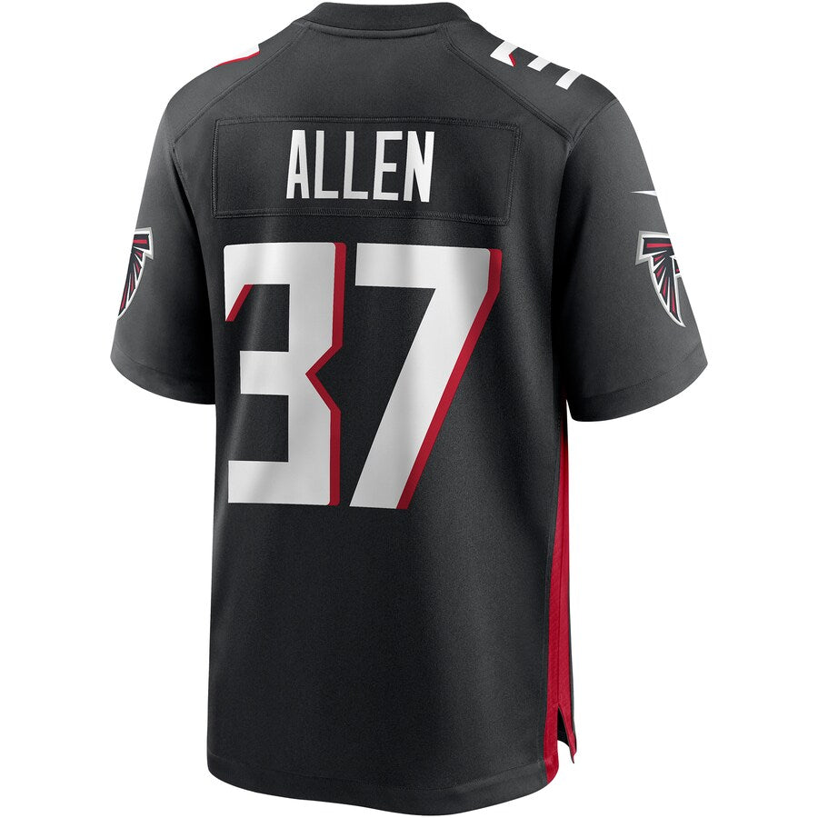Atlanta Falcons Ricardo Allen Team Game Black Football Jersey product image