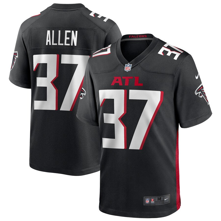 Atlanta Falcons Ricardo Allen Team Game Black Football Jersey product image