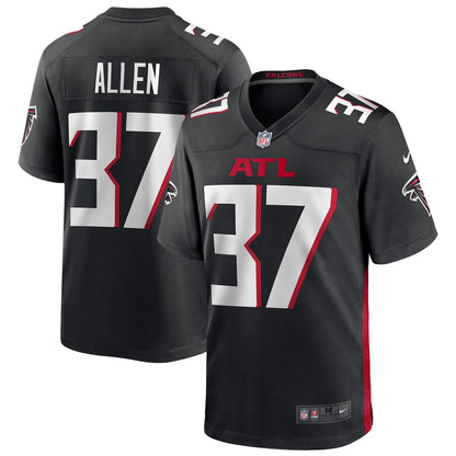 Atlanta Falcons Ricardo Allen Team Game Black Football Jersey product image