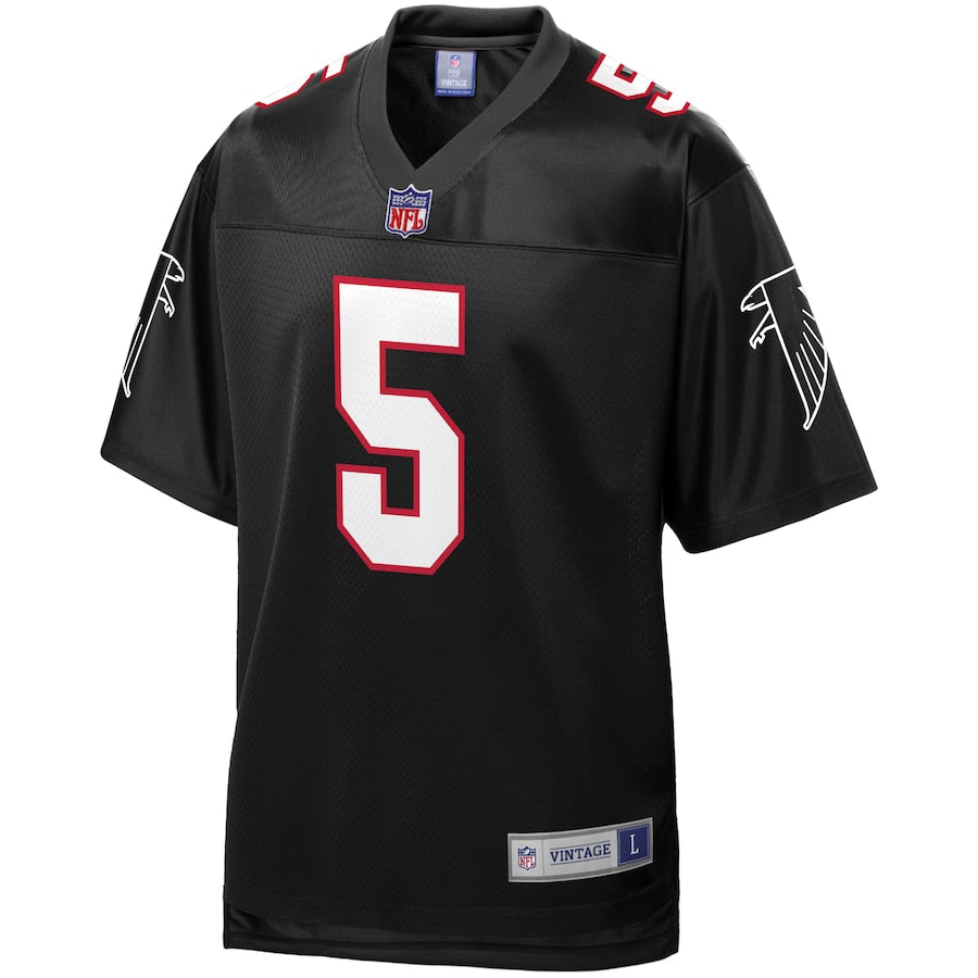 Atlanta Falcons Morten Andersen Pro Line Black Football Jersey product image