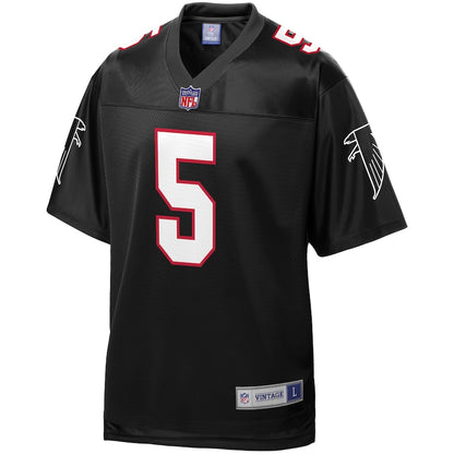Atlanta Falcons Morten Andersen Pro Line Black Football Jersey product image