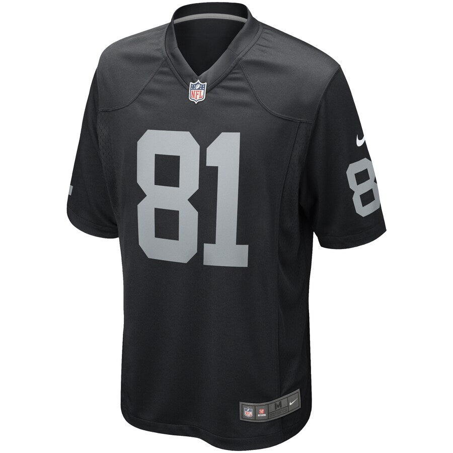 Las Vegas Raiders Tim Brown Game Black Football Jersey product image