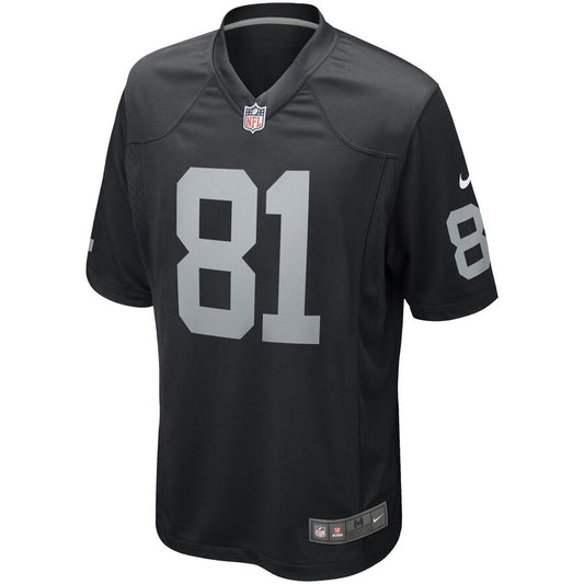 Las Vegas Raiders Tim Brown Game Black Football Jersey product image