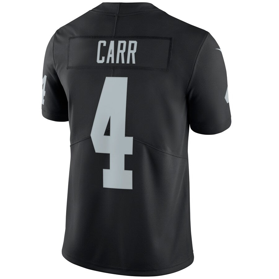Las Vegas Raiders Derek Carr Limited Black Football Jersey product image