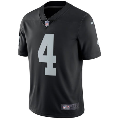 Las Vegas Raiders Derek Carr Limited Black Football Jersey product image