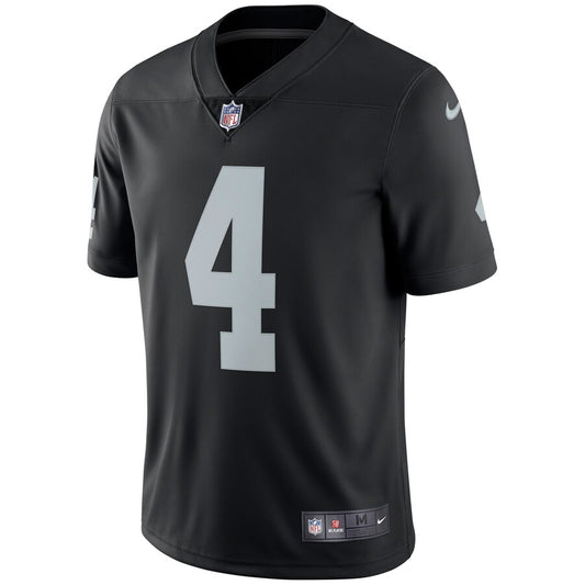 Las Vegas Raiders Derek Carr Limited Black Football Jersey product image
