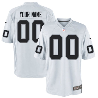 Las Vegas Raiders Customized Game White Football Jersey product image