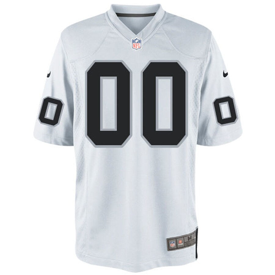 Las Vegas Raiders Customized Game White Football Jersey product image