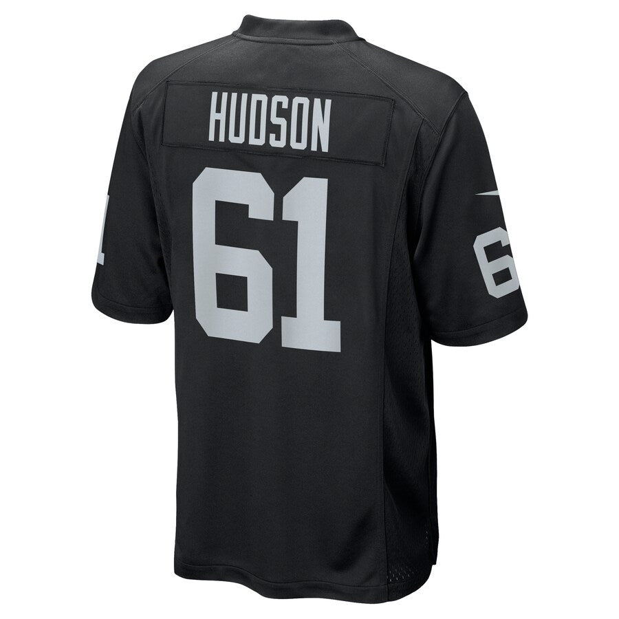Las Vegas Raiders Rodney Hudson Game Black Football Jersey product image
