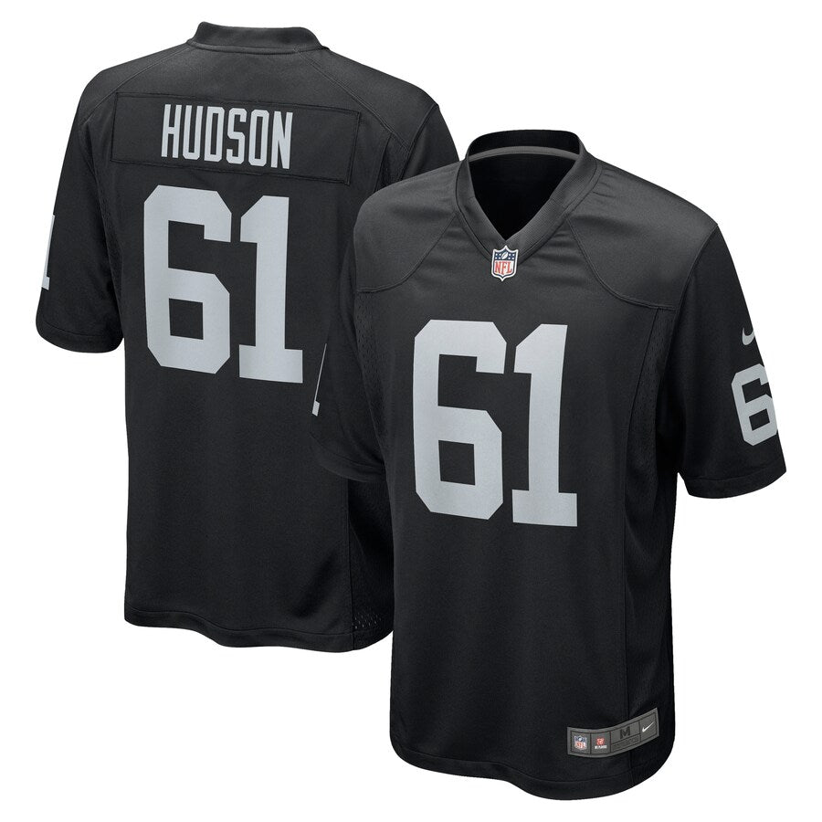 Las Vegas Raiders Rodney Hudson Game Black Football Jersey product image