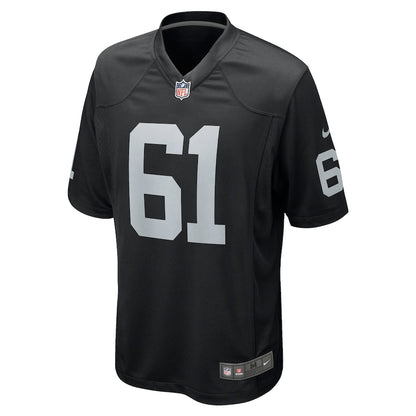 Las Vegas Raiders Rodney Hudson Game Black Football Jersey product image