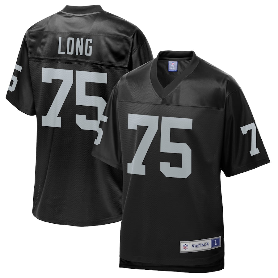 Las Vegas Raiders Howie Long Pro Line Black Football Jersey product image