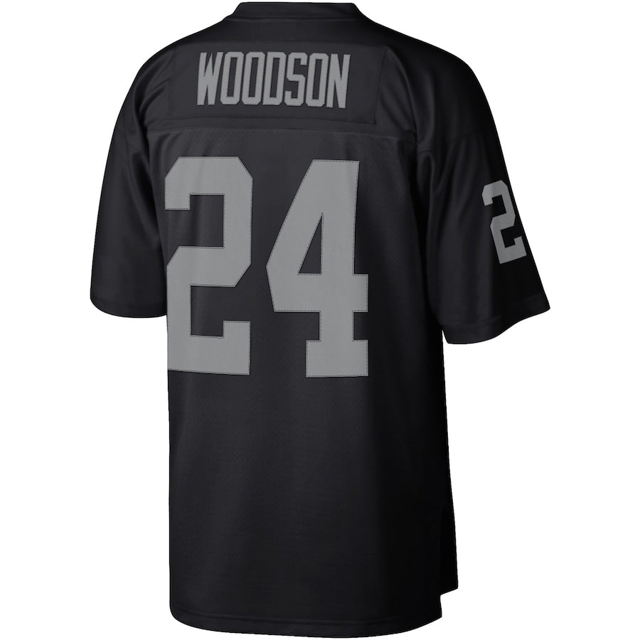 Las Vegas Raiders Charles Woodson Legacy Black Football Jersey product image