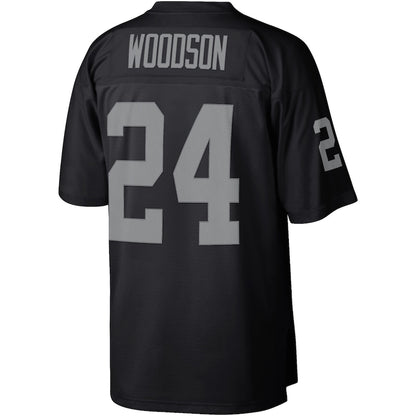 Las Vegas Raiders Charles Woodson Legacy Black Football Jersey product image