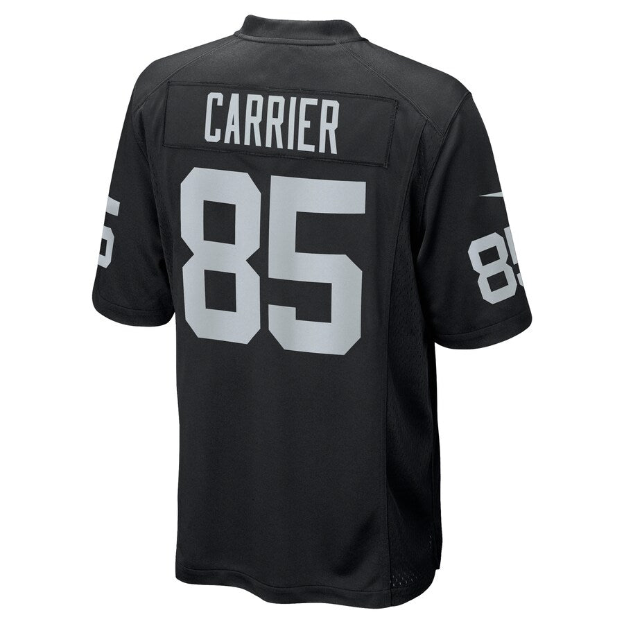 Las Vegas Raiders Derek Carrier Game Black Football Jersey product image