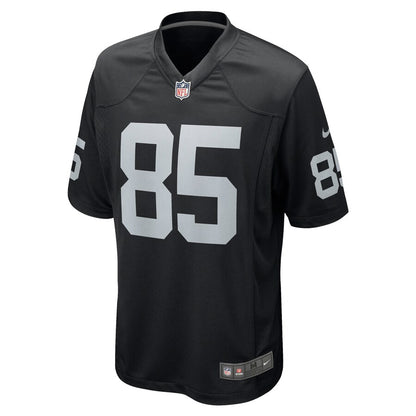 Las Vegas Raiders Derek Carrier Game Black Football Jersey product image